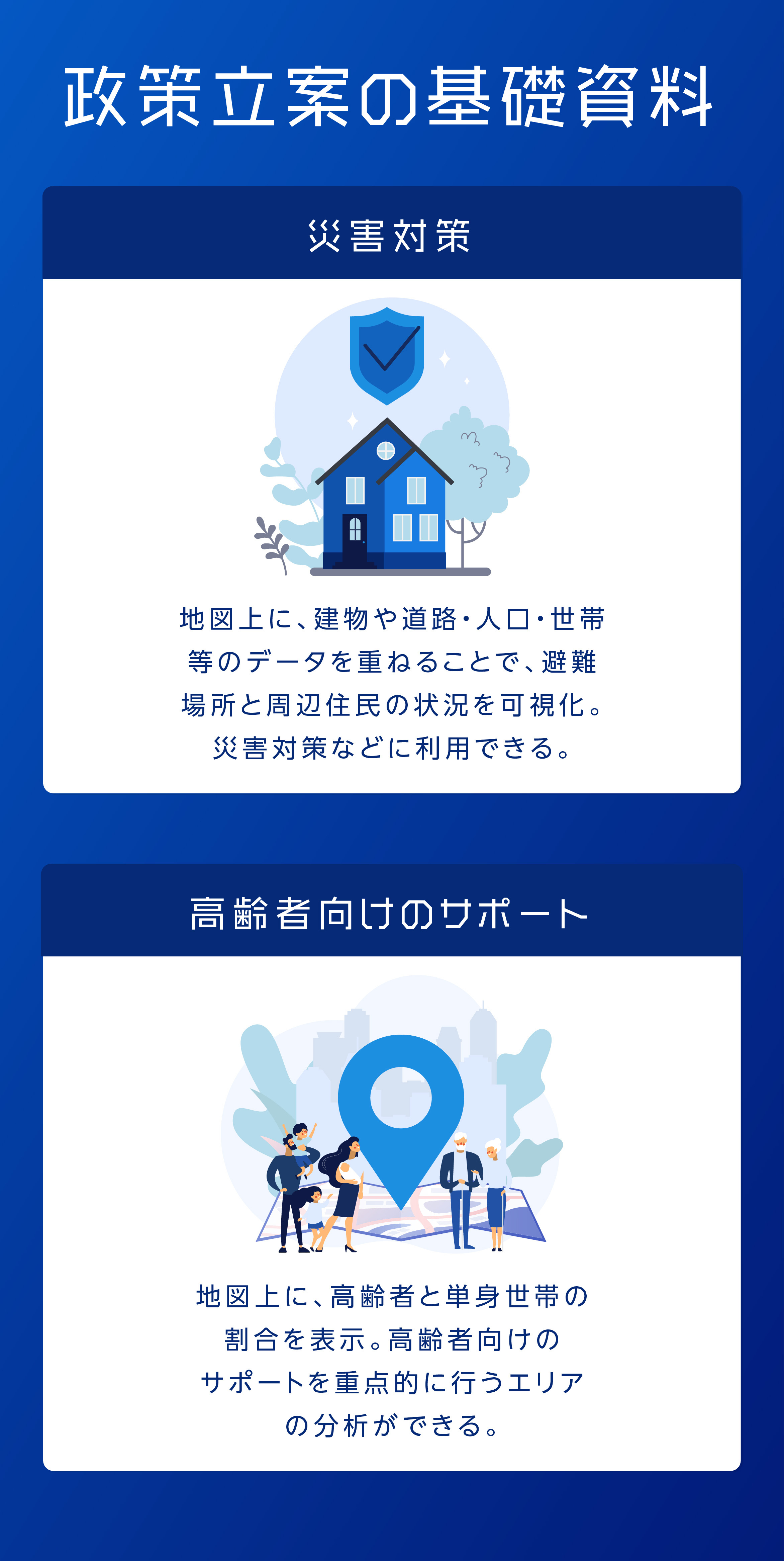 利用例１政策立案の基礎資料