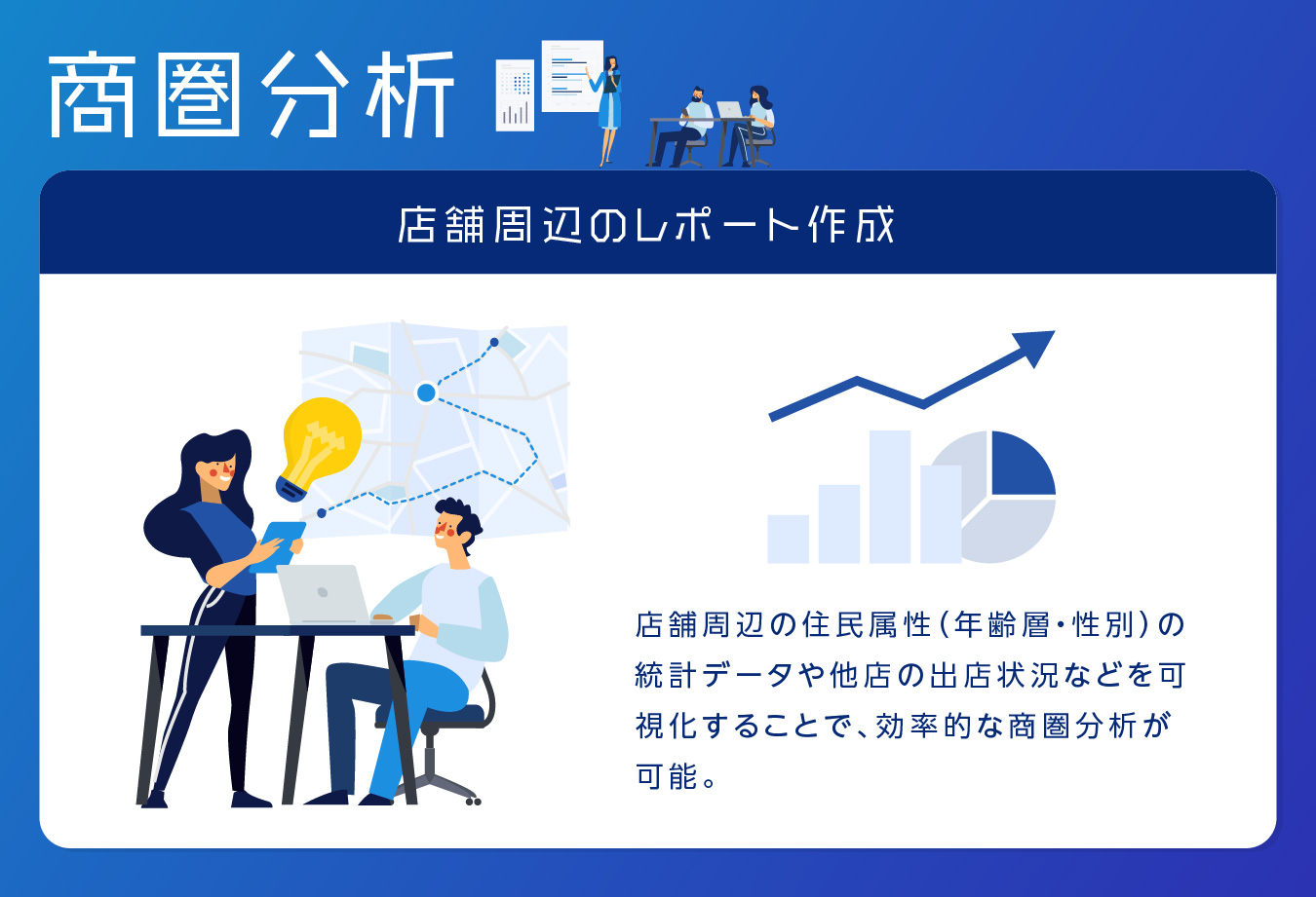 利用例２商圏分析