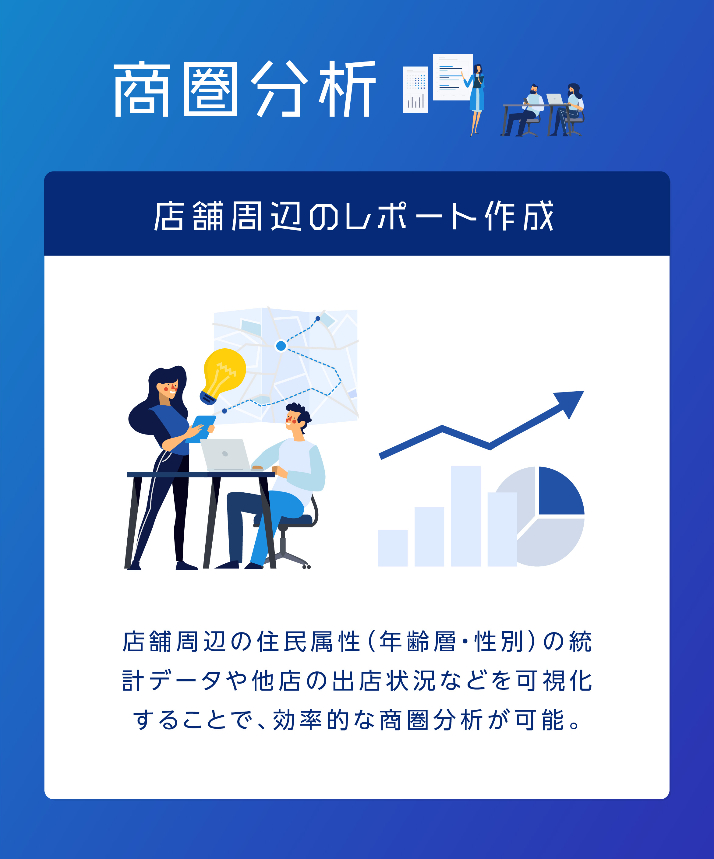 利用例２商圏分析