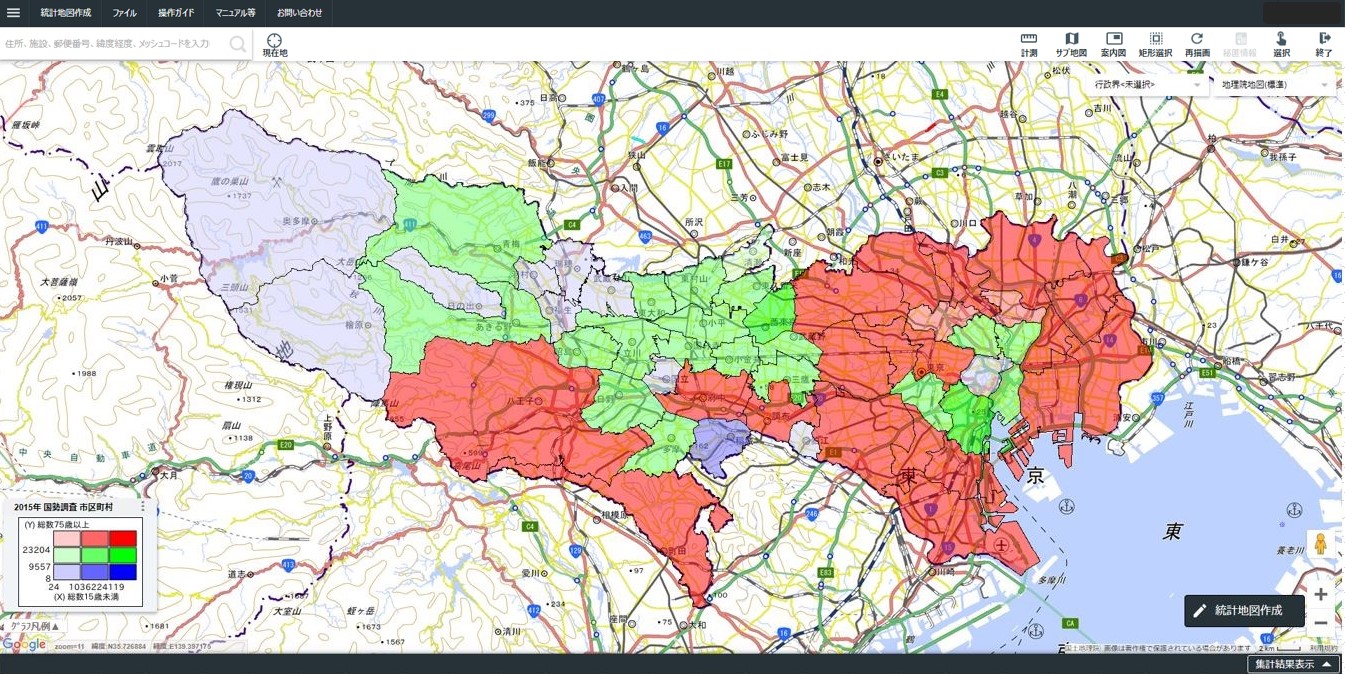 地図で見る統計 Jstat Map とは 政府統計の総合窓口 地図で見る統計 Jstat Map とは 政府統計の総合窓口