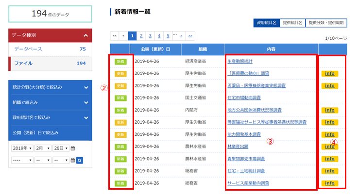 条件を指定して検索する